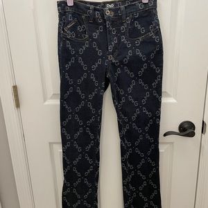 Vintage Dolce & Gabbana logo D&G Jeans